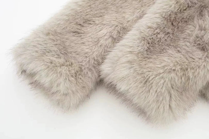 Auralis - Sleek Fur Jacket
