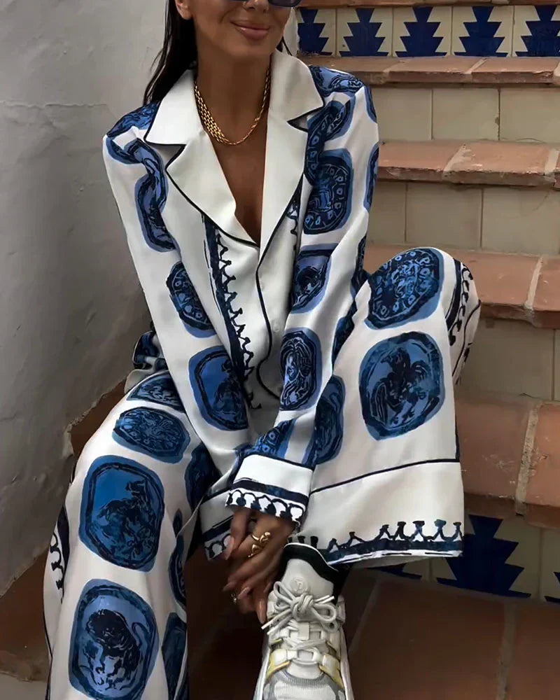 Chaya | Blue Charm Set