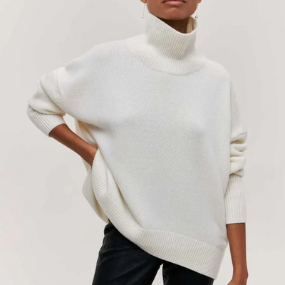 Poppy | Cotton Turtleneck