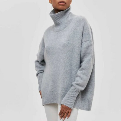 Poppy | Cotton Turtleneck