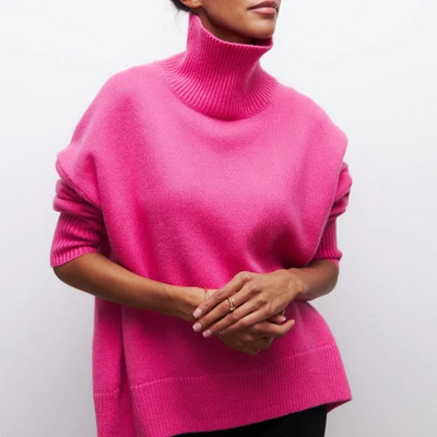 Poppy | Cotton Turtleneck