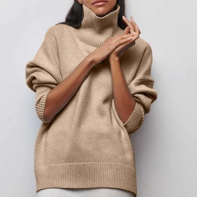 Poppy | Cotton Turtleneck