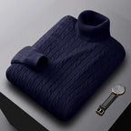 Anthony | Knitted Roll Neck Sweater