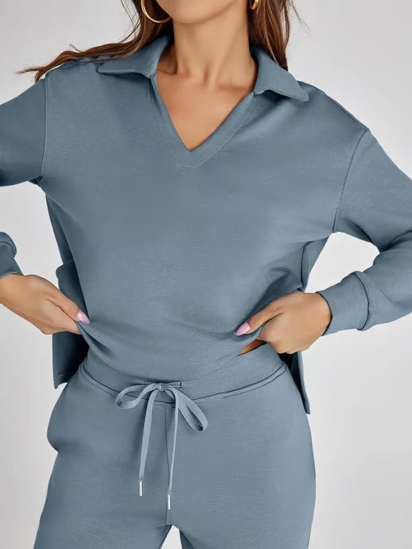 Luna | 2 Piece Sets Outfits Casual Long Sleeve Sweatsuits Sets