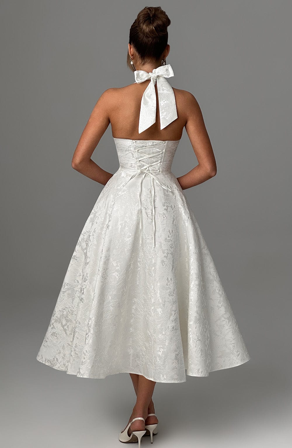 Primrose | Halter Neck Midi Dress