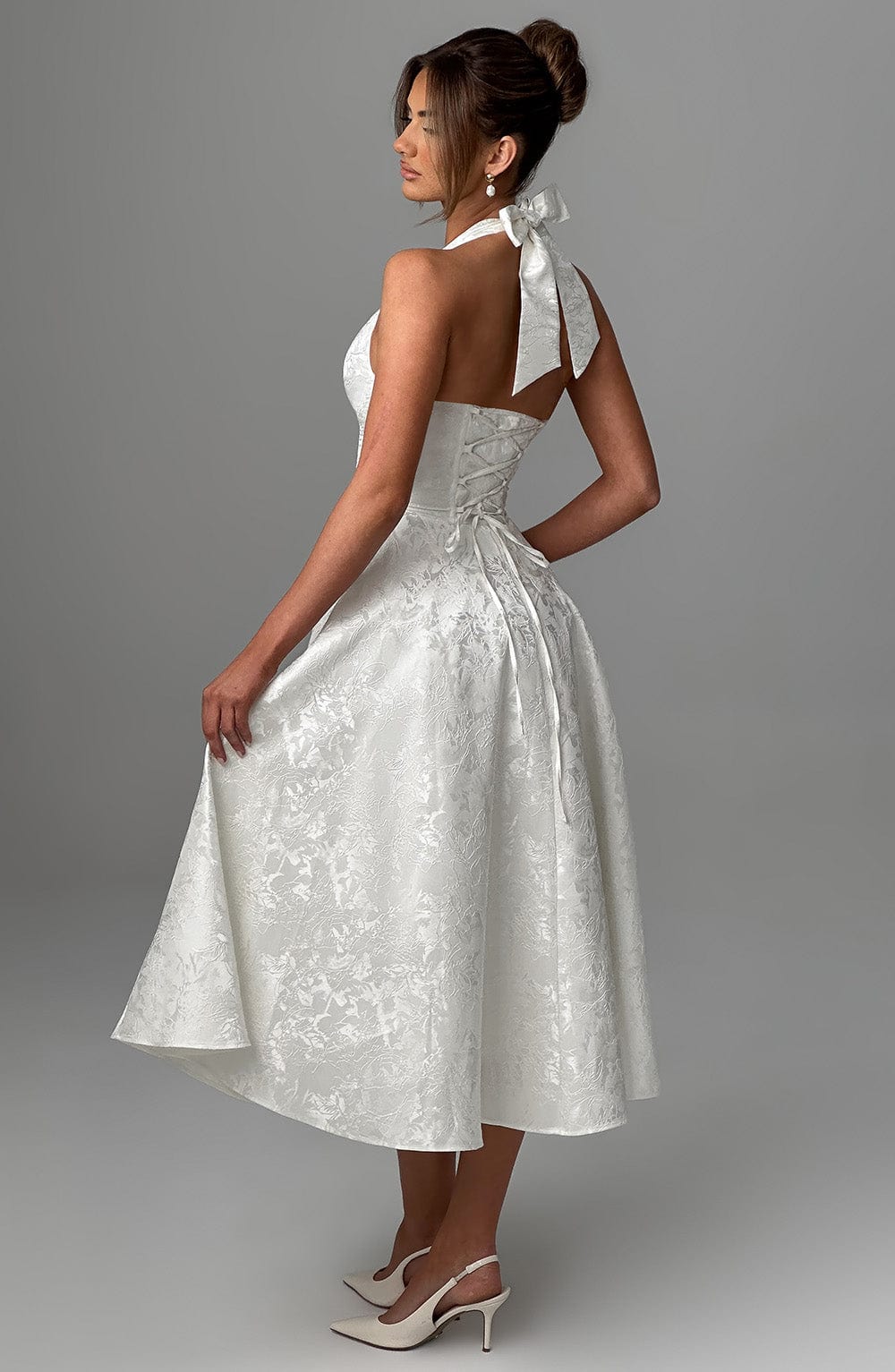 Primrose | Halter Neck Midi Dress