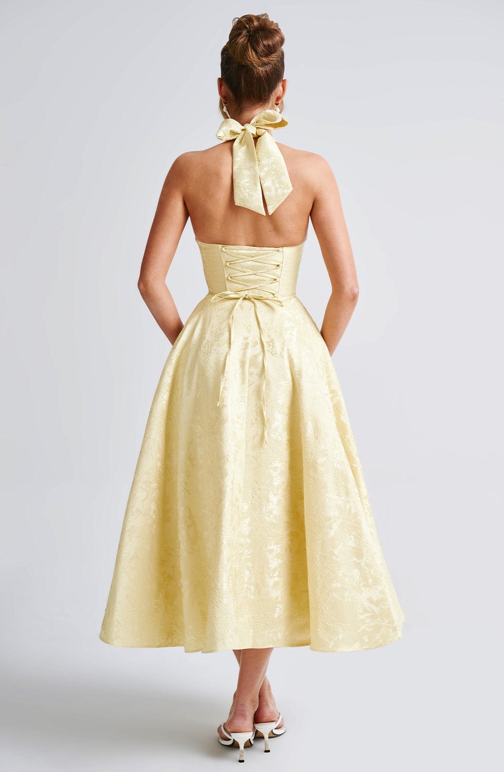 Primrose | Halter Neck Midi Dress