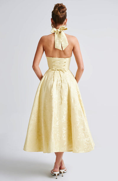 Primrose | Halter Neck Midi Dress