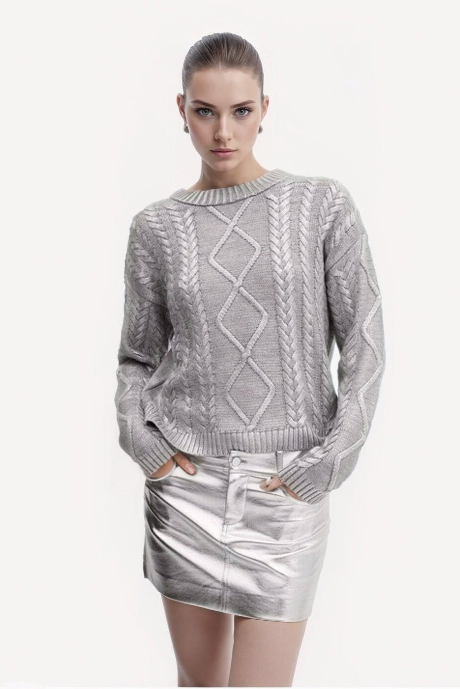 Harriet | Metallic Sweater