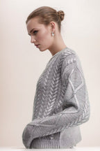 Harriet | Metallic Sweater