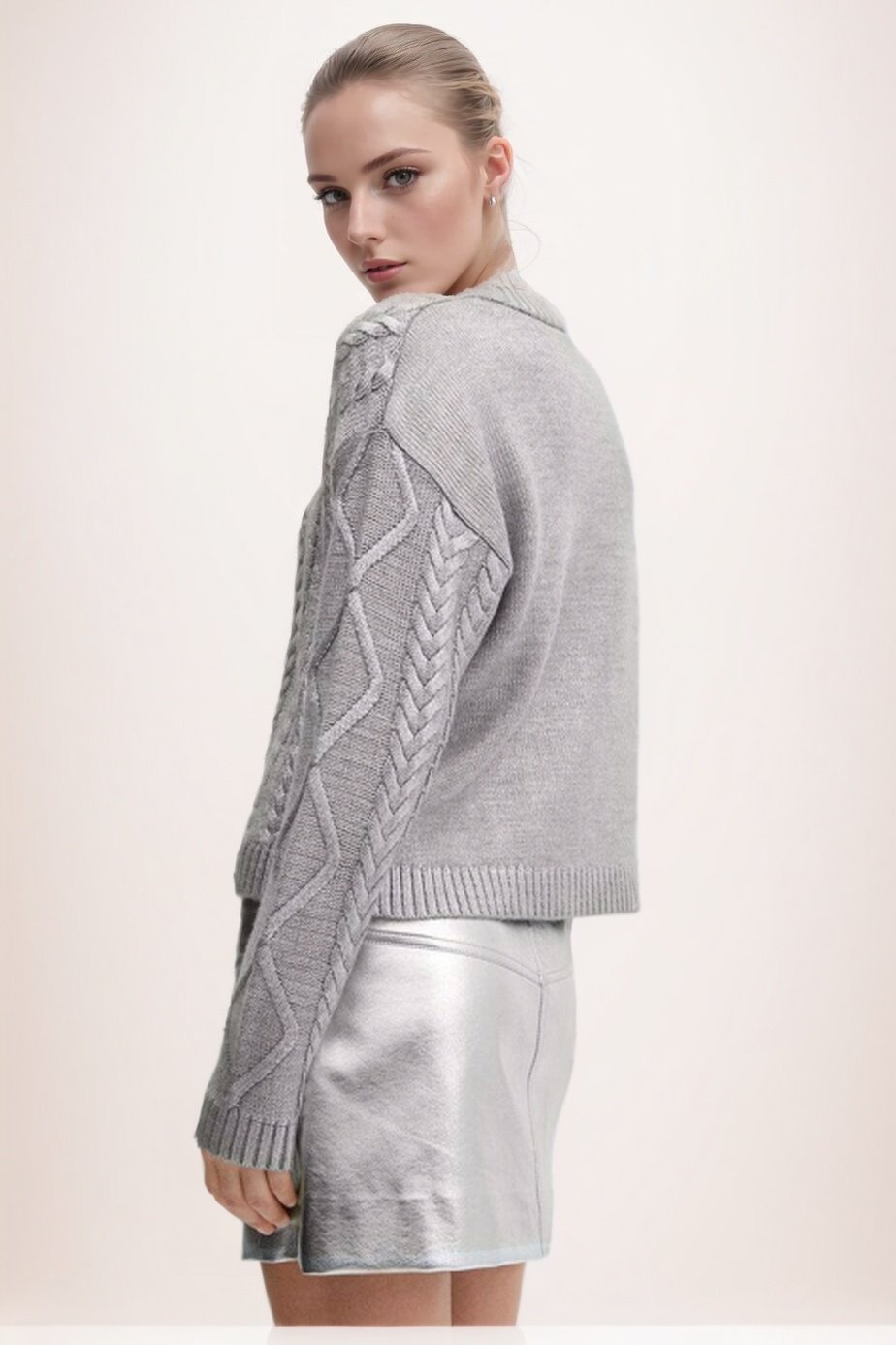 Harriet | Metallic Sweater