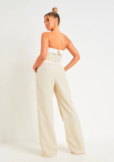 Gracie™ | Chic Tailored Wide-Leg Trousers