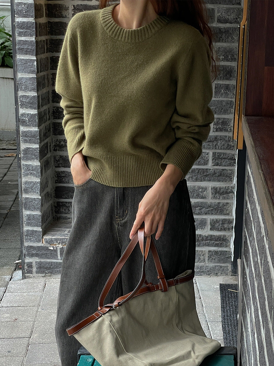 Lily | Green jumper