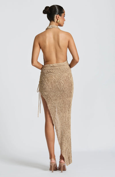 Ivy - Textured Midi Dress