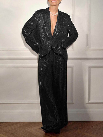 Beatrice | Fashionable Casual Pak Sequined Suit