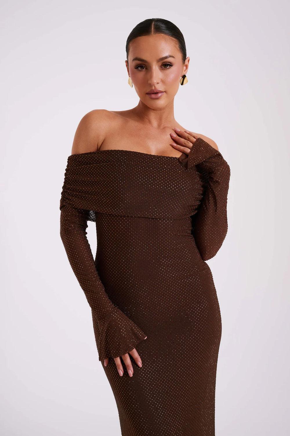 MALIKA | GLITTER DRESS