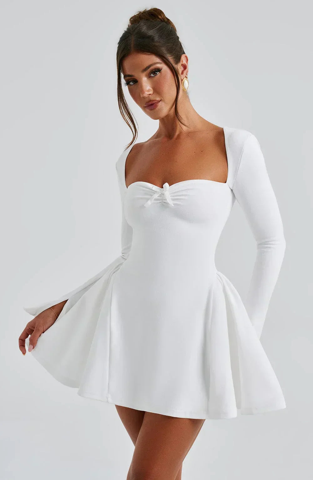 Willow | VEGA MINI DRESS - White