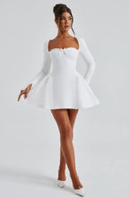 Willow | VEGA MINI DRESS - White