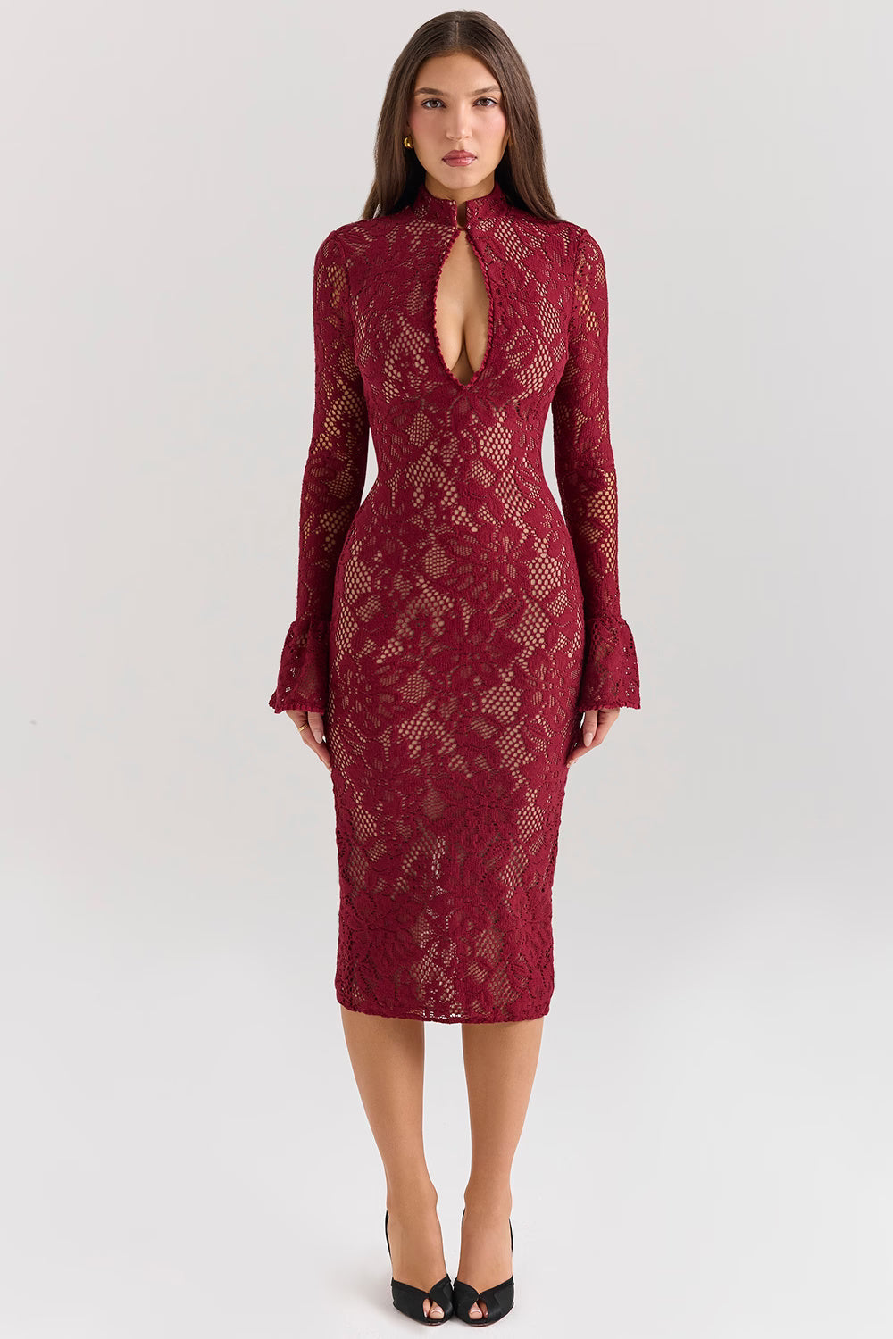 Élisa Berry | Lace Midi Dress
