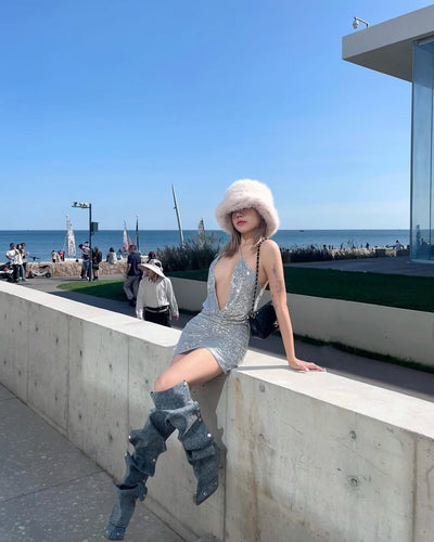 Bedyna | Sequin Mini Dress