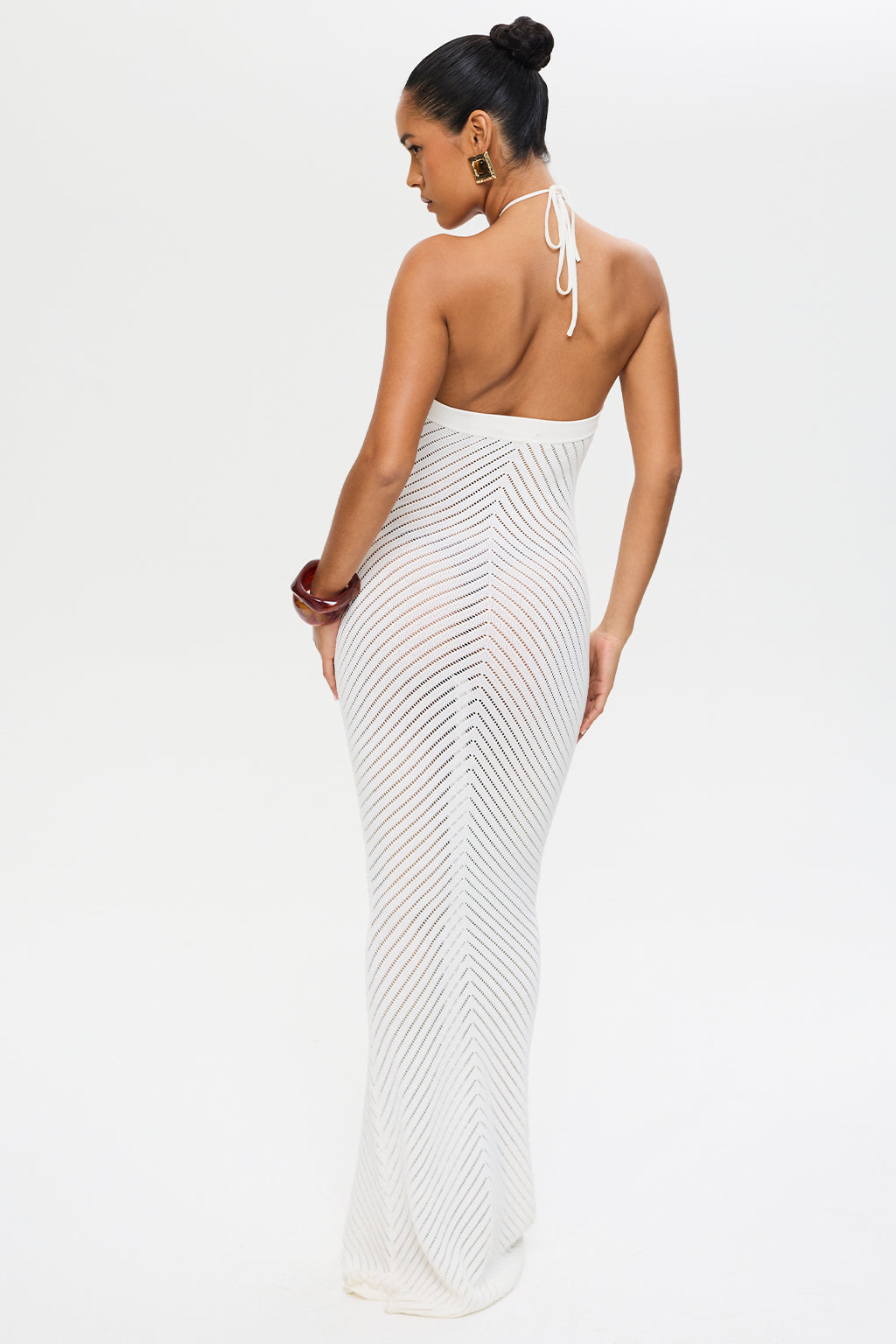Hollow Maxi Dress