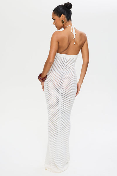 Hollow Maxi Dress