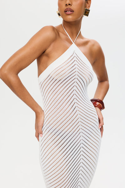 Hollow Maxi Dress