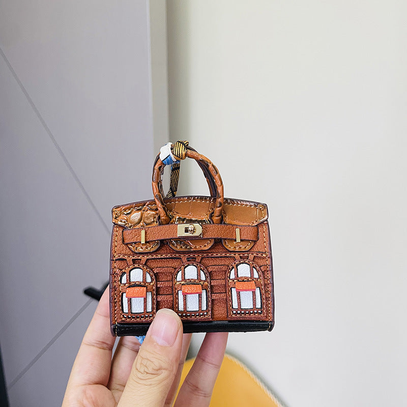 ✨This Week's Special Price ❤️Women's Jewelry Headphones Pure Leather Bag