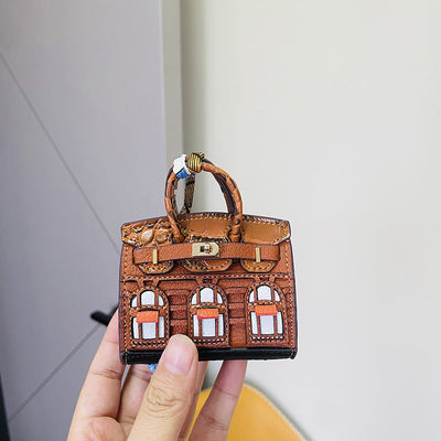 ✨This Week's Special Price ❤️Women's Jewelry Headphones Pure Leather Bag